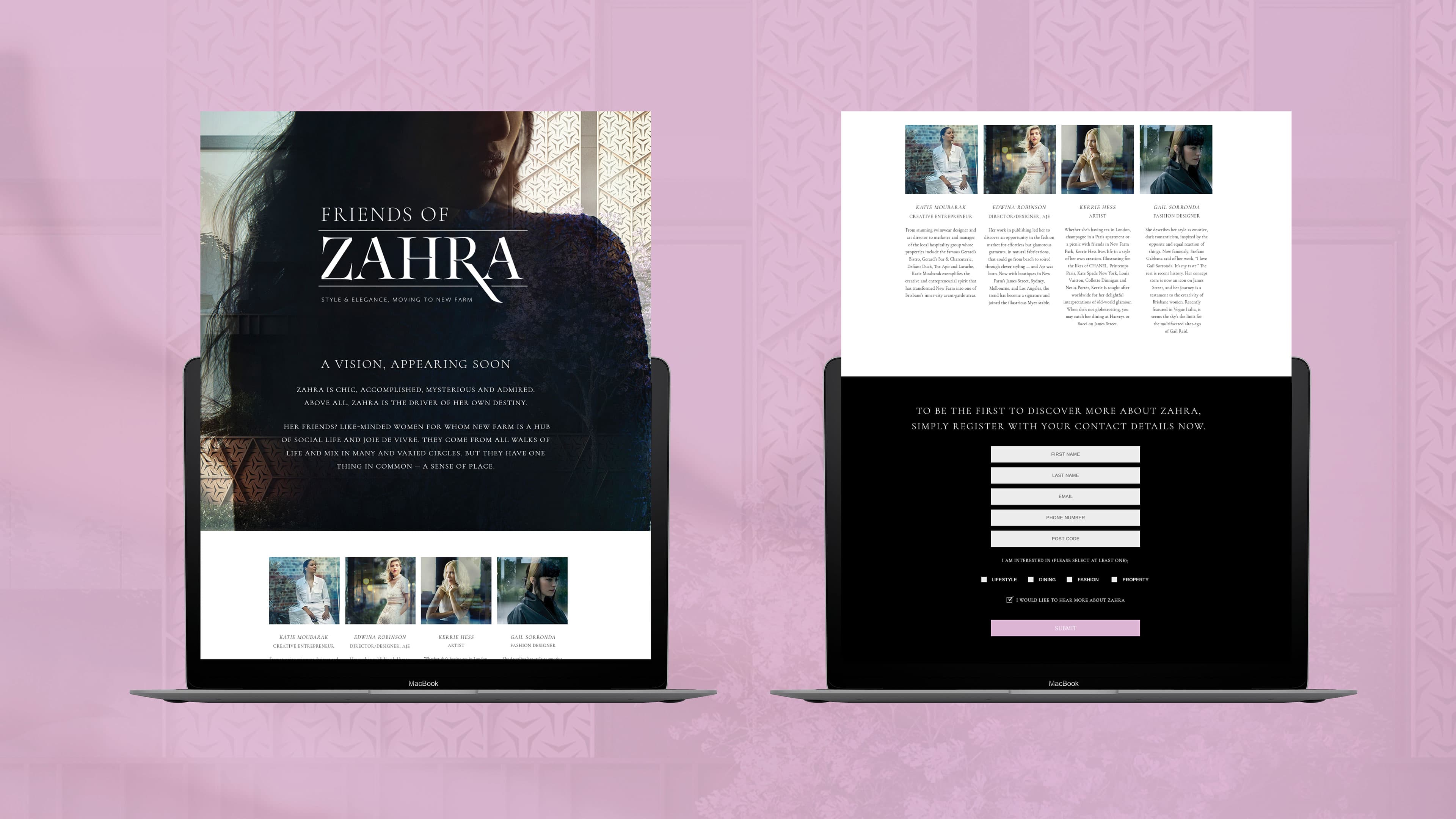 Zahra Website
